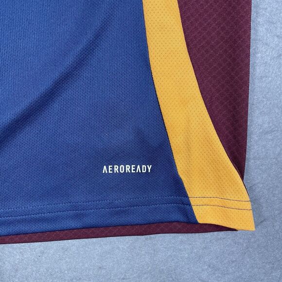 AS Roma Jersey Mens Medium Blue adidas 2024-25 Stadium Third Kit Football Soccer - Picture 4 of 9